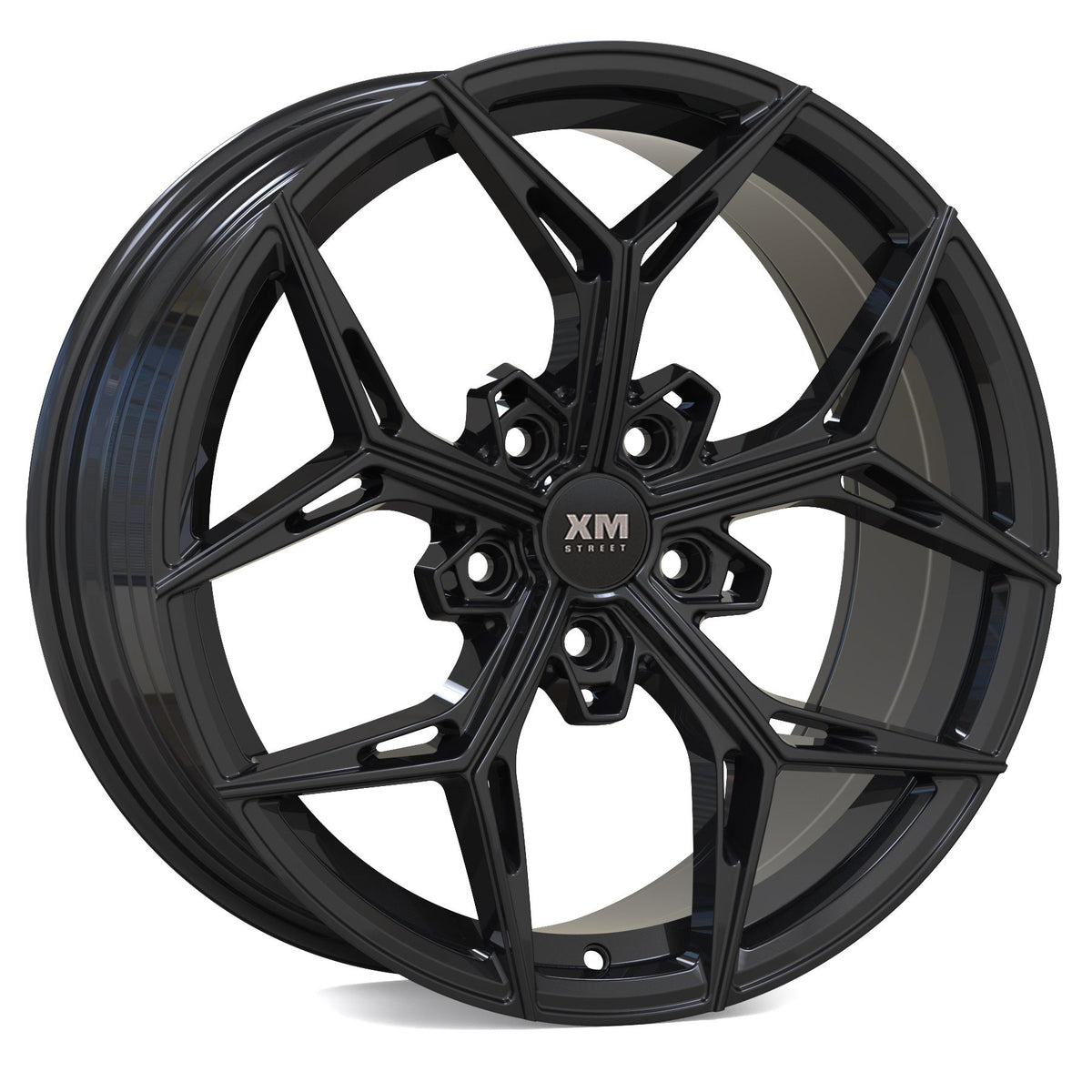 XM-806 GLOSS BLACK 18x8.0